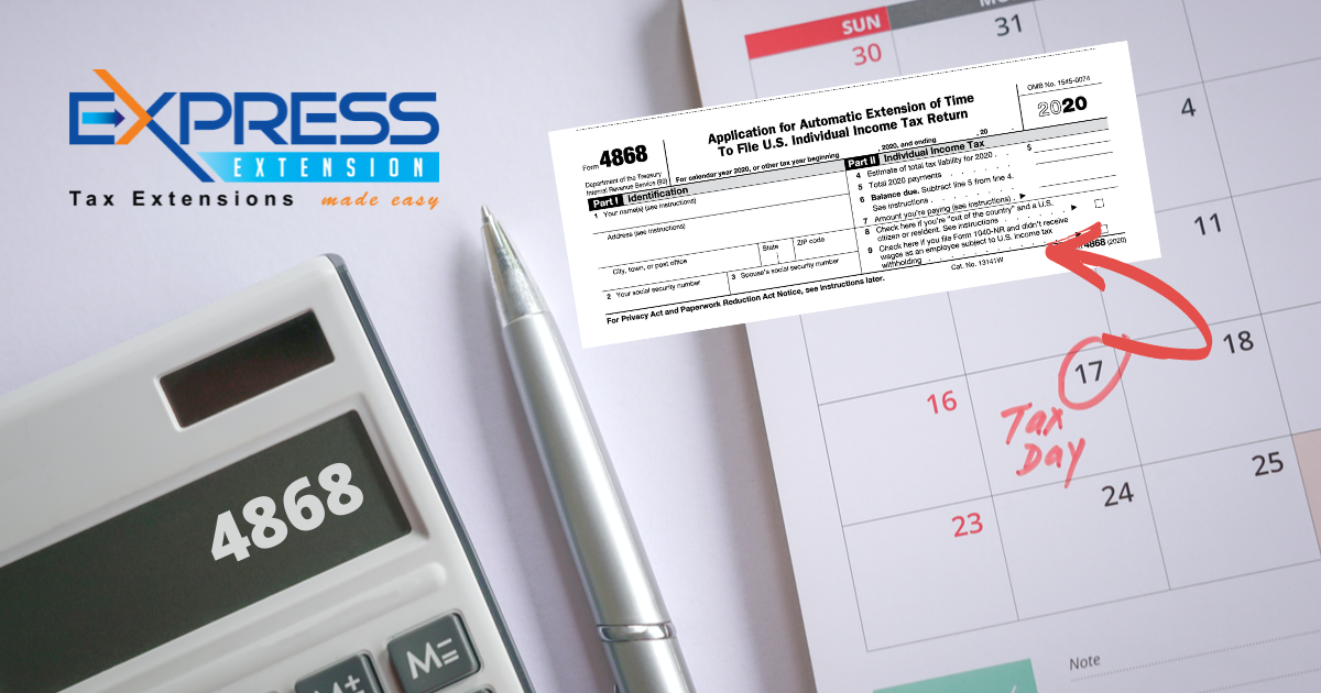 “Tax Day” is Finally Here, File an Extension for an Additional 5 Months! Blog