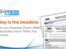 personal and business tax deadline